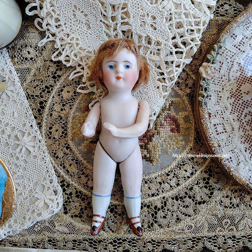 ドイツ、オールビスクドール、ケストナー、タイニービスクドール