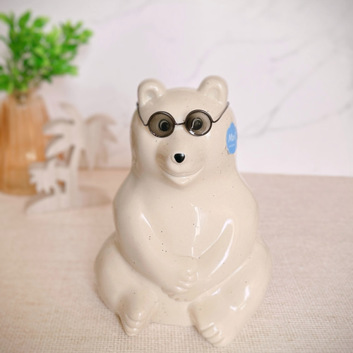 しろくま貯金箱用 サングラス ブラック その他インテリア雑貨 Anny's