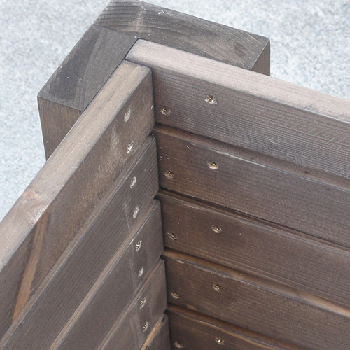 高さの有るビオトープ 80L トロ舟＆木枠セット（棚付き） ハウス・小屋