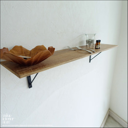 鉄筋バーラック 木製ラック 棚 収納 男前インテリア インダストリアル