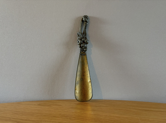 ヴィンテージ真鍮✖️木製靴ベラ 【公式通販】