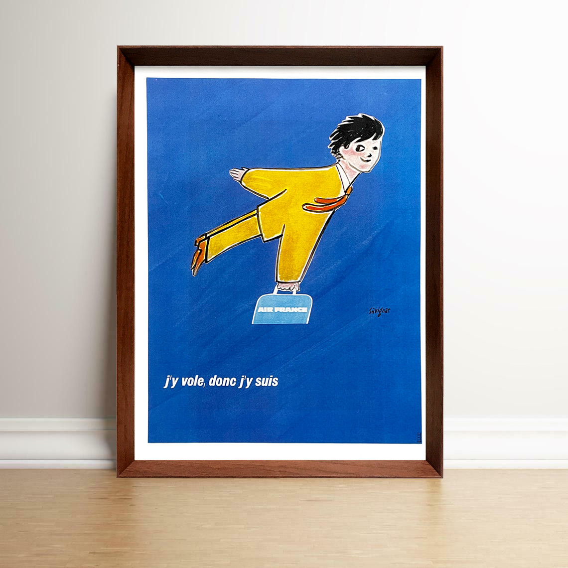 サビニャック ポスター木製フレーム付き おまけポスター付