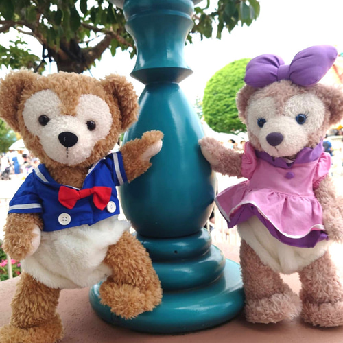 現在オーダー停止しております】ぬいぐるみ 衣装製作 ダッフィーなどに