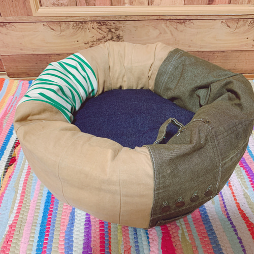 ハンドメイド♡犬用ベッド クッション・ベッド mococo. 通販 2871614