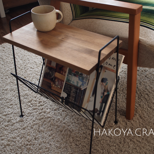 70.Iron Side Table サイドテーブル/アイアン/テーブル/ソファテーブル