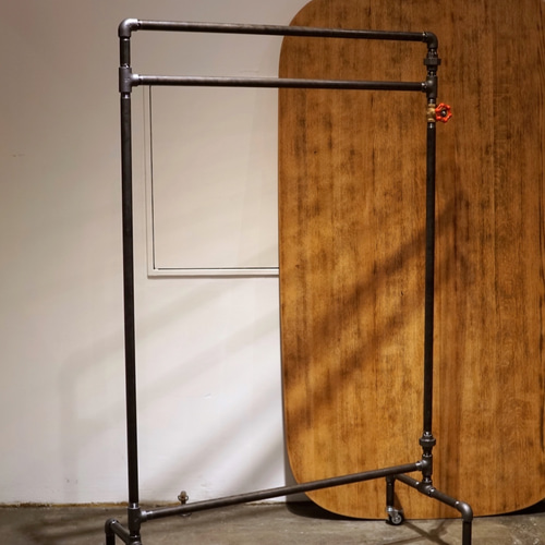 フック付 ガス管 パイプ ハンガー ラック インダストリアル アイアン