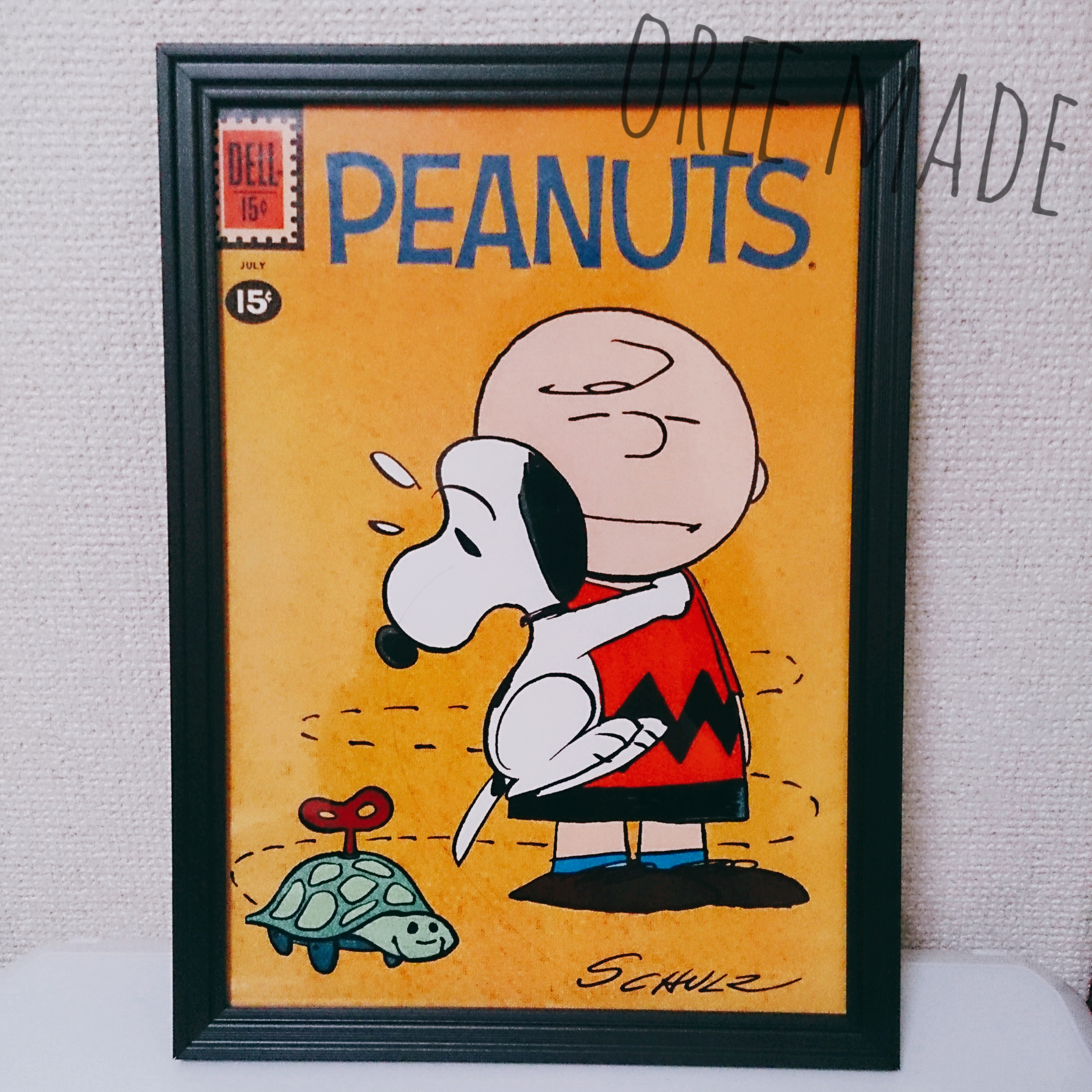 デザインの歴史が感じられるスヌーピーのレトロデザイン。50Sアートと