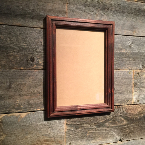 人気No.2｜A4対応】アンティーク調 木製額縁 写真・ポスター・ミラー
