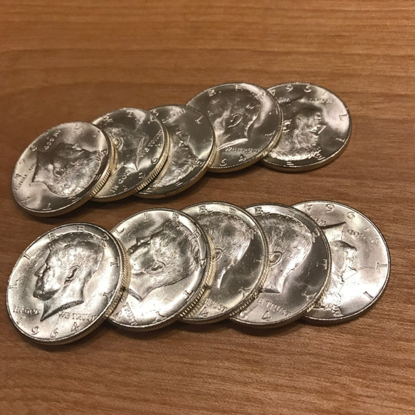 アメリカ 1964 ケネディ プルーフ ハーフダラー 銀貨 NGC PF67 1964年