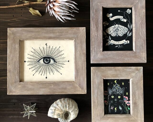 RIKUMU◇SMサイズ用の流木額縁フレーム RIKUMUページ◇油絵SMサイズ用