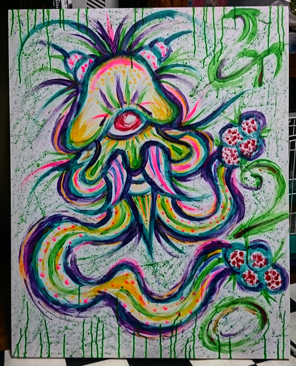 カラフル、サイケ☆