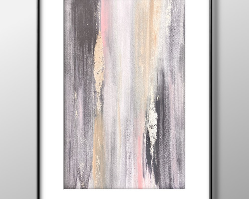 現代アート 抽象アクリル原画 美品 現代アート 抽象アクリル原画 美品