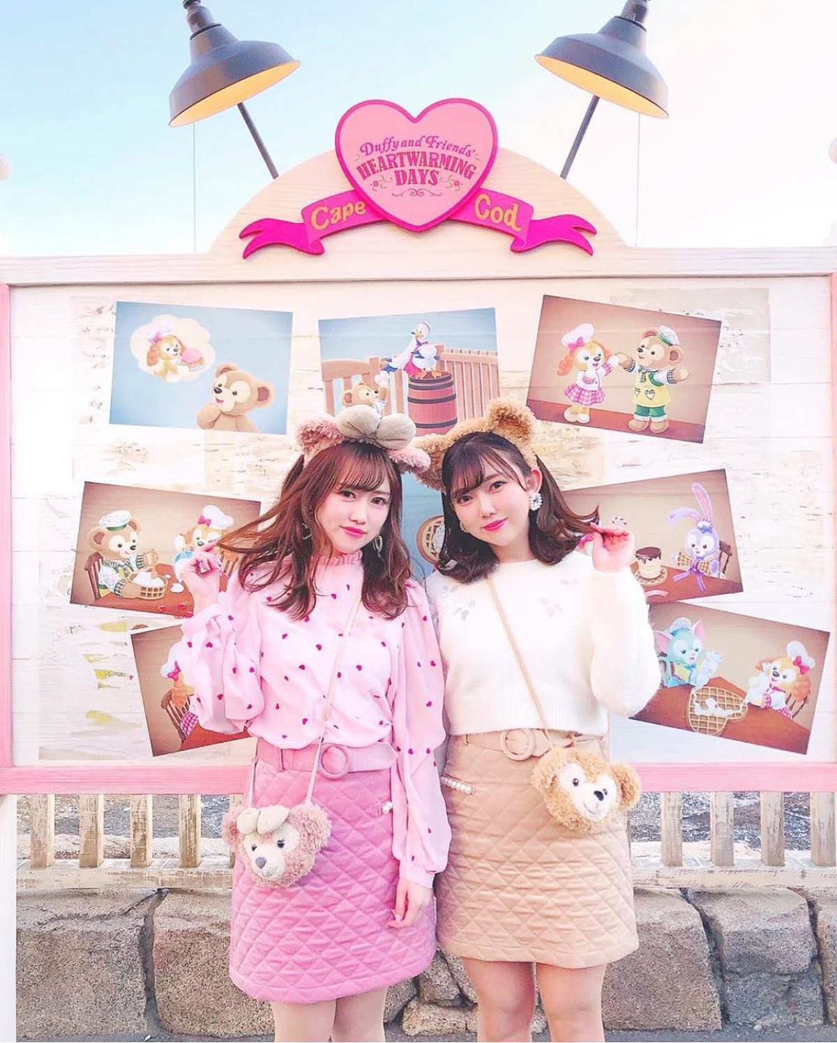 ダッフィー＆シェリーメイコーデ| キャステル | CASTEL ディズニー情報