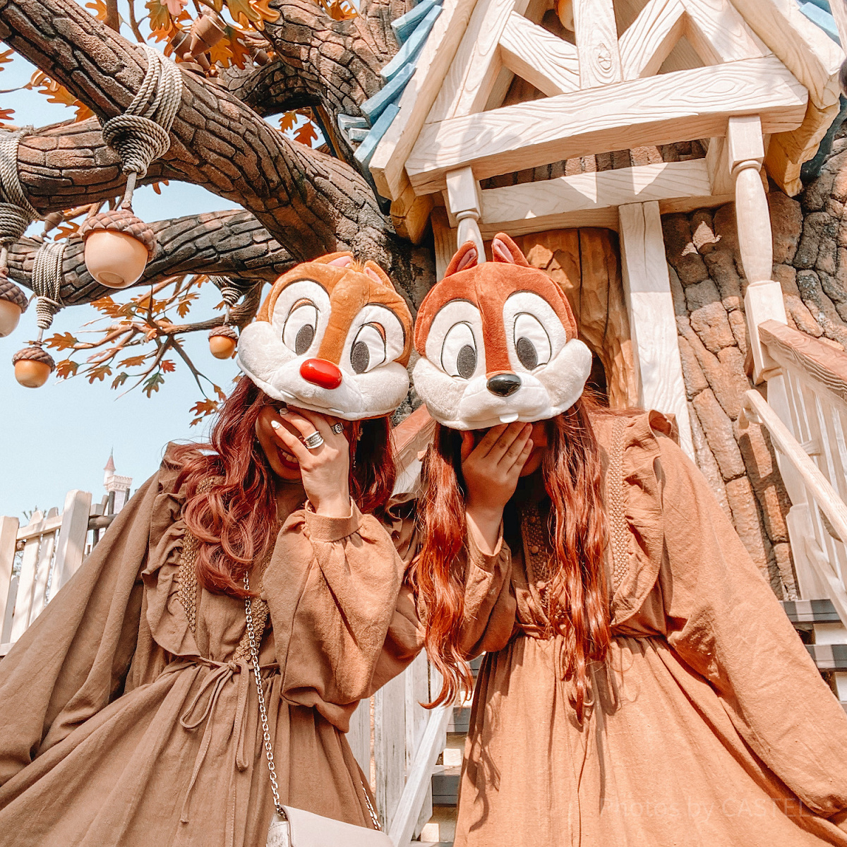 チップとデール ファンキャップ セット売り ディズニー ファンキャップ