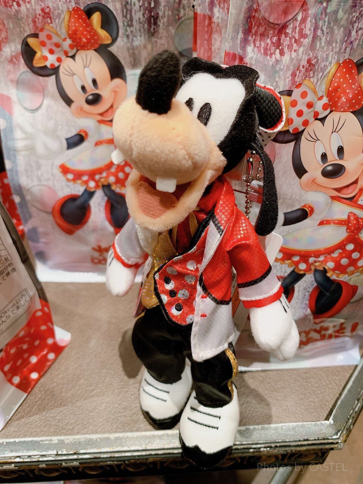 グーフィーぬいぐるみバッジ| キャステル | CASTEL ディズニー情報