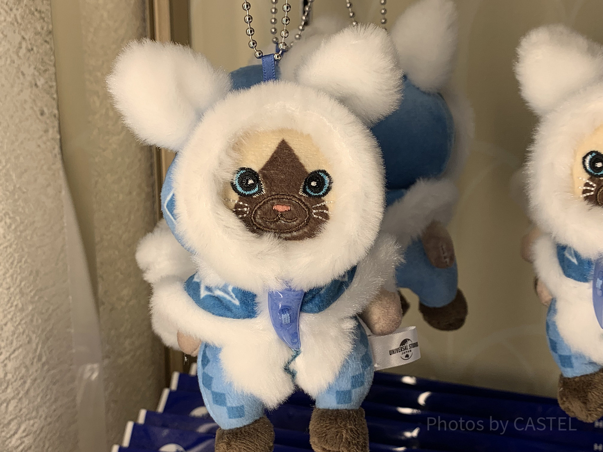 アイルーのマスコットキーチェーン（USJモンハングッズ2024