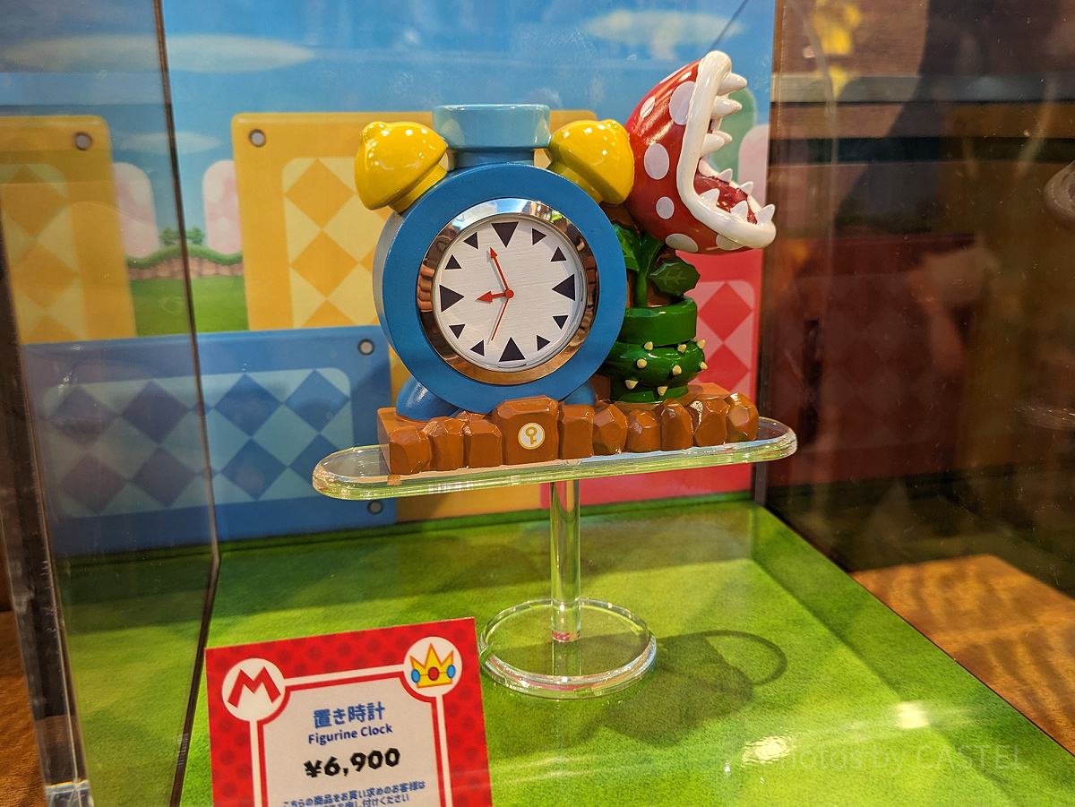 パックンフラワーの置き時計| キャステル | CASTEL ディズニー情報