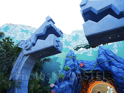 ▽Hc右1081 スーパードンキーコング ジャングル遺跡 300ピース パズル