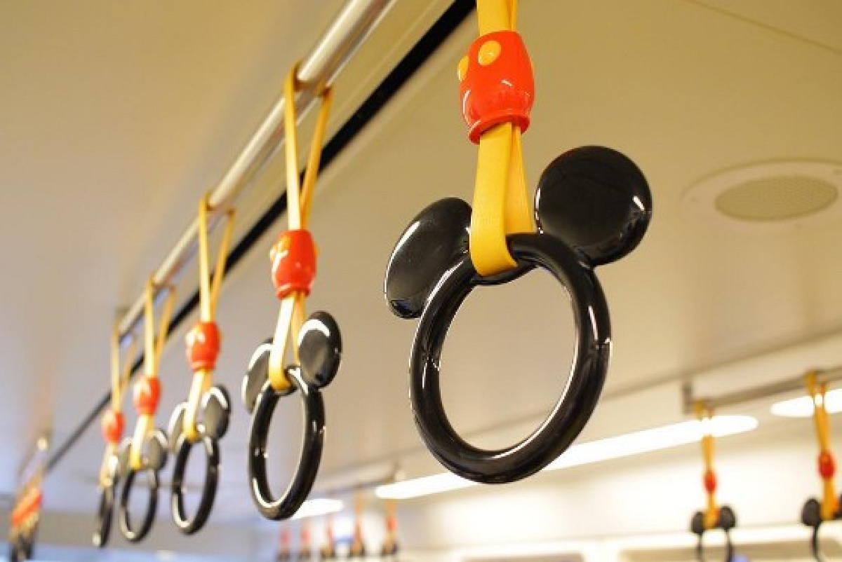 ディズニーリゾートライン つり革