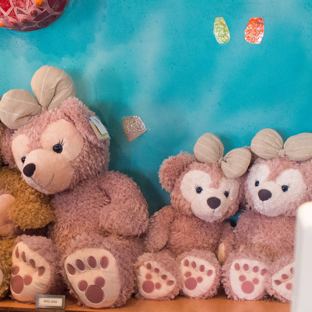 シェリーメイMサイズぬいぐるみ※一番左はLサイズです。| キャステル