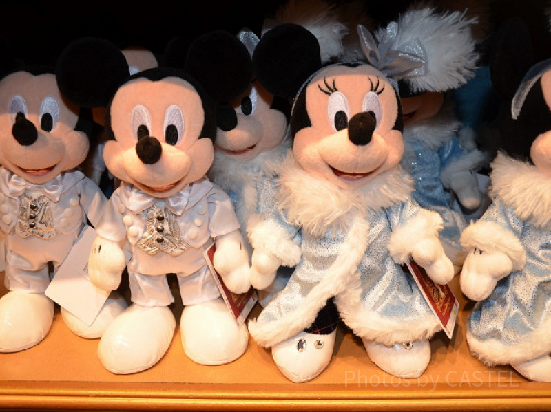 ショップ ミニー&ミッキー ぬいぐるみ2点セット BBBビッグバンド