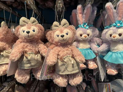 ダッフィー シェリーメイ ジェラトーニ ぬいば ぬいぐるみ バッチ