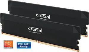 Crucial Pro 32GB (2 x 16GB) DDR5 5600 (PC5 44800) XMP 3.0 & AMD