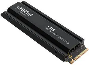 Crucial T705 4TB PCIe Gen5 NVMe M.2 SSD with Heatsink- Up to