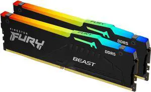 CORSAIR Vengeance RGB 64GB (4 x 16GB) 288-Pin PC RAM DDR5 5600