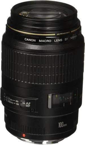 Canon EF 100mm f/2.8L Macro IS USM Lens - Newegg.com