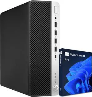 Refurbished: HP ProDesk 600 G5 SFF| Windows 11 Pro | Business