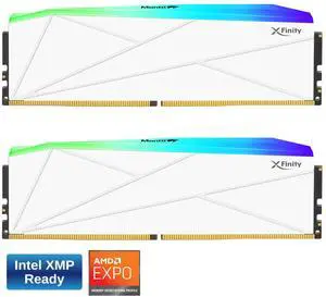 V-COLOR Manta XFinity RGB DDR5 32GB (16GBx2) 7800MHz XMP 3.0 & AMD