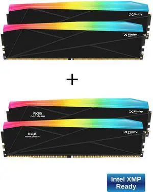 V-COLOR DDR5 SCC 2+2 KIT Manta XFinity 32GB(16GBx2) 8000MHz CUDIMM
