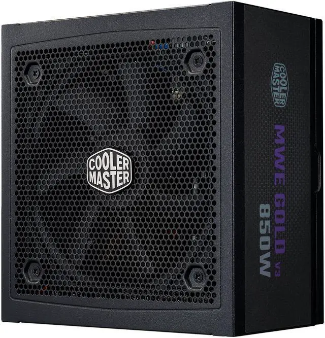 Cooler Master MWE Gold 850 V3 ATX 3.1 Full Modular PSU, 850W, 80+
