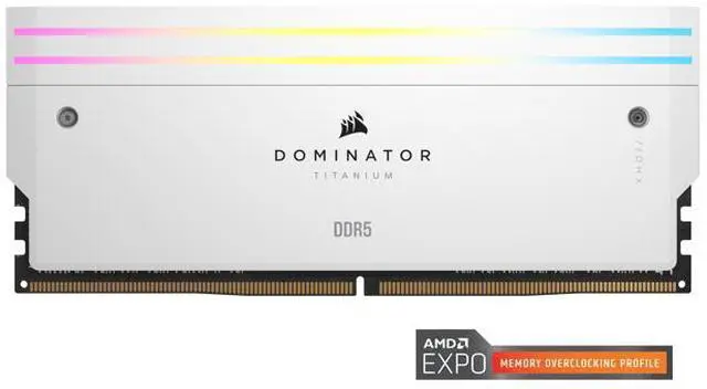 CORSAIR Dominator Titanium 64GB (2 x 32GB) DDR5 6000 (PC5 48000