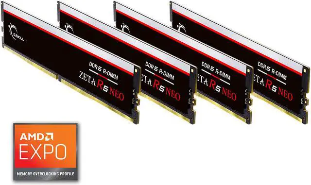 G.SKILL Zeta R5 Neo series 64GB (4 x 16GB) ECC Registered DDR5