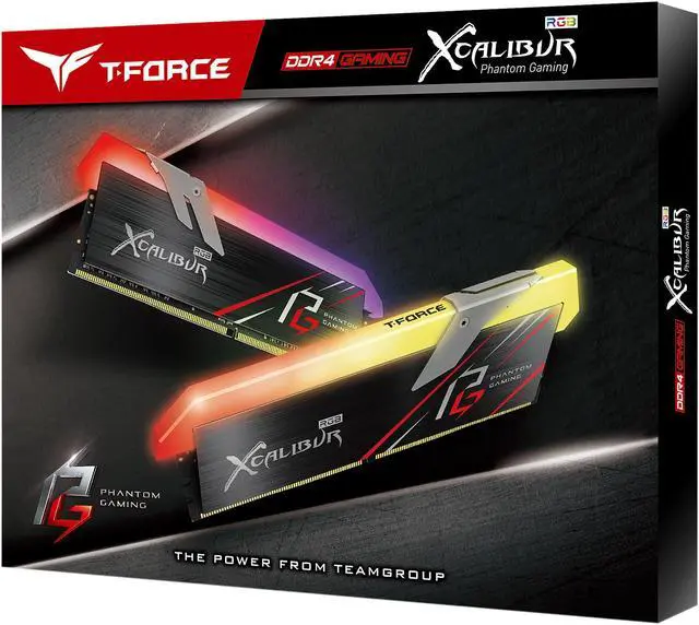 Team XCALIBUR Phantom Gaming RGB 16GB (2 x 8GB) DDR4 4000 (PC4