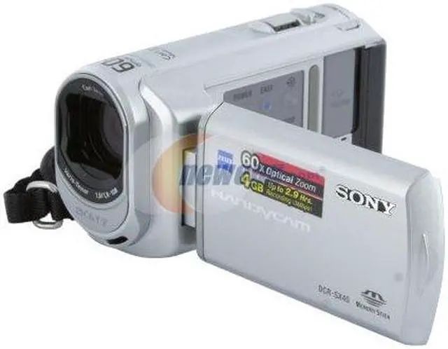 SONY DCR-SX40 Silver 4GB Flash Memory Handycam Camcorder - Newegg.com