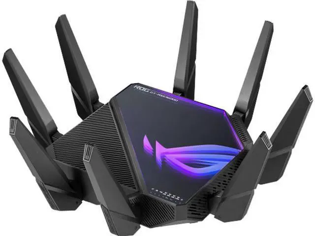ASUS ROG Rapture WiFi 6E Gaming Router (GT-AXE16000) - Quad-Band