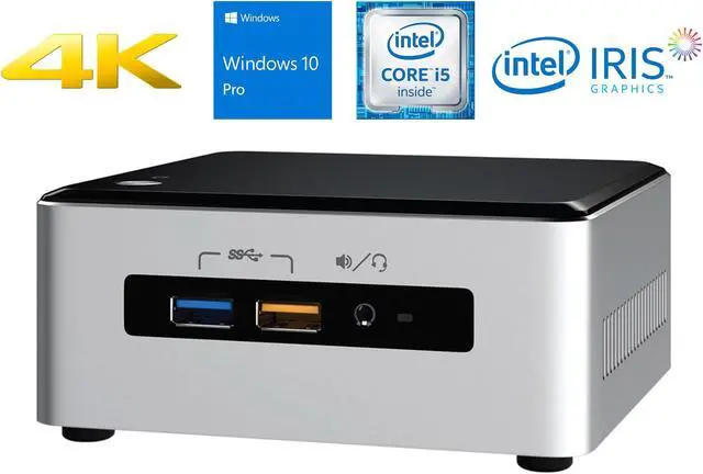 Refurbished: Intel NUC6i5SYH Mini Desktop, Intel Dual-Core i5