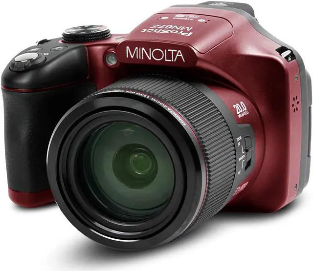 Minolta Pro Shot 20 Mega Pixel HD Digital Camera with 67x Optical