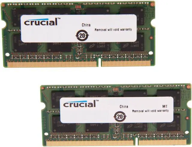 Crucial 8GB Kit DDR3L 1600 Laptop Memory - Newegg.com