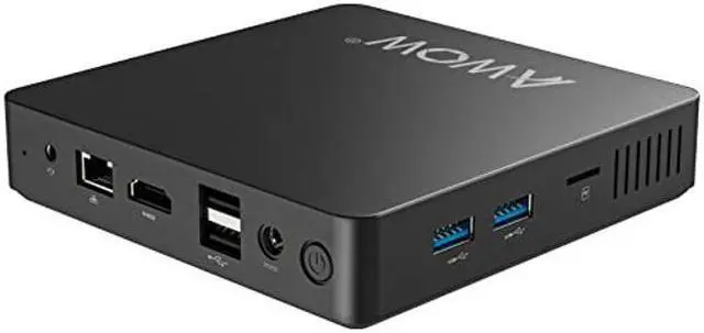 Mini PC Windows 10 Pro, AWOW 6GB RAM 64GB Storage Mini Desktop