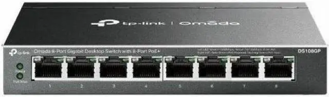 TP-Link Omada 8-Port Gigabit Desktop Switch with 8-Port PoE+