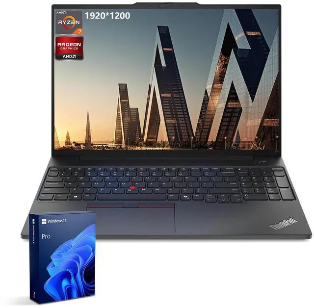 Lenovo ThinkPad E16 Gen 2 Business Laptop, 16