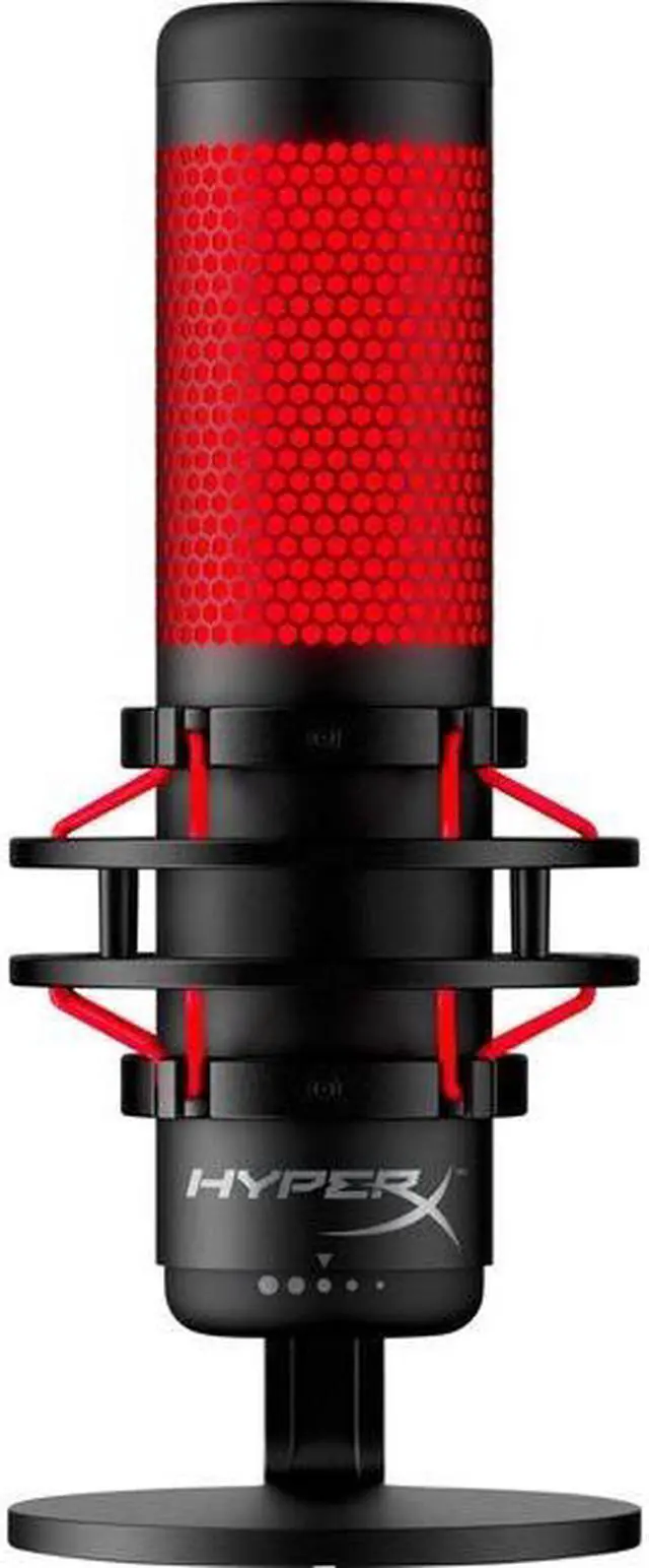 HyperX 4P5P6AA QuadCast Electret USB Condenser Microphone - Newegg.com