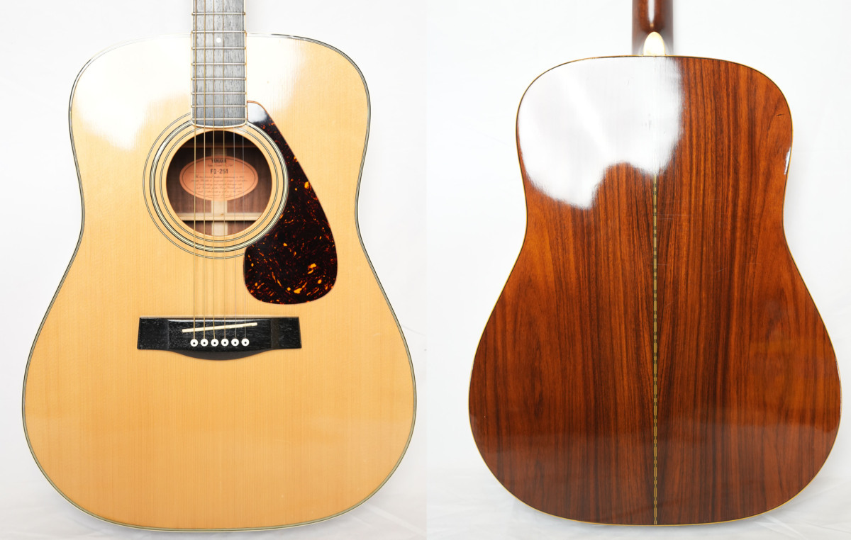 ☆YAMAHA☆FG-251 オレンジラベル 70年代アコースティックギター ヤマハ☆