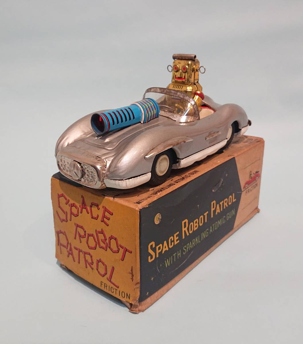 ブリキ おもちゃ スペースパトロール 箱付