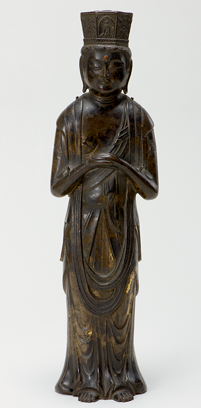 銅製観音菩薩立像 北魏 asian antique骨董アンティーク 古仏 癒し 銅造