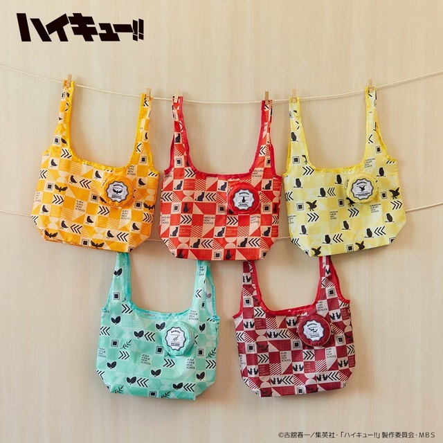 ハイキュー!!」烏野、青葉城西、音駒、梟谷学園、稲荷崎のグッズ登場